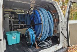 2013 Ford E250 with Sapphire 460 Truckmount