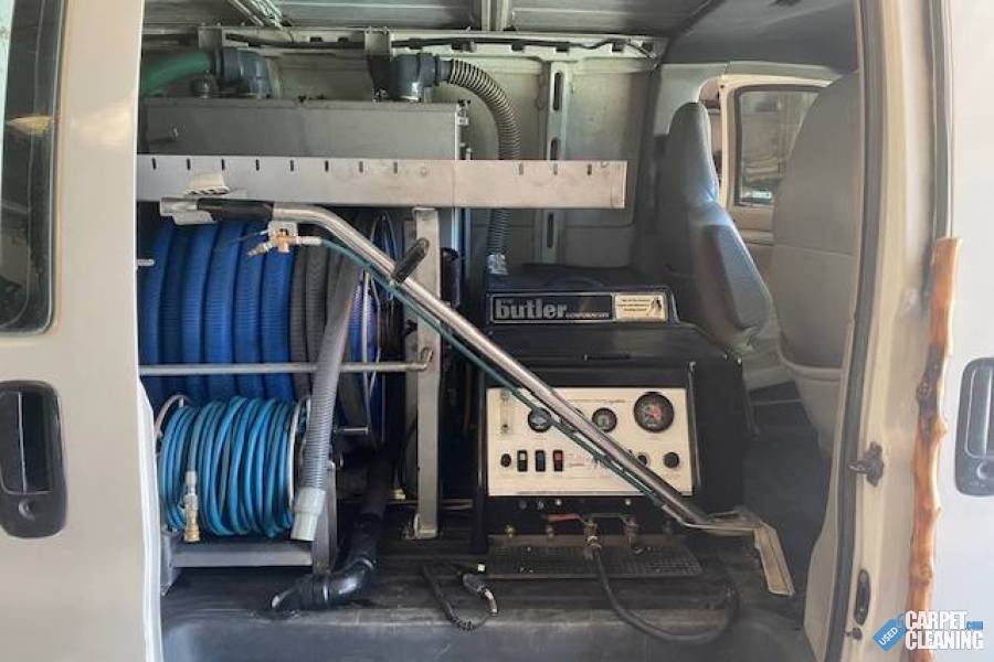 Motor Van Machine 1998 Van with new remaufactured motor and rebuilt Butler unit