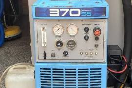 Sapphire SS 370 mounted in Pace 16' trailer