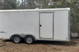 Sapphire SS 370 mounted in Pace 16' trailer