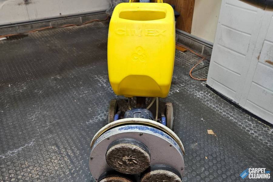 Cimex 19" counter rotating carpet cleaning