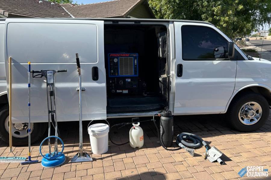 Carpet Cleaning Van and Truckmount