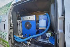 carpet cleaning van 