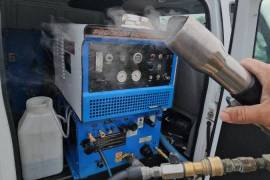 Carpet cleaning van with prochem performer 405 low hours 2765