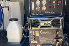 Fully Equipped Carpet Cleaning Van with Apex 570 Truckmount