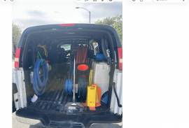 Used carpet cleaning van with still warantied truckmount Used carpet cleaning van with still warantied truckmount