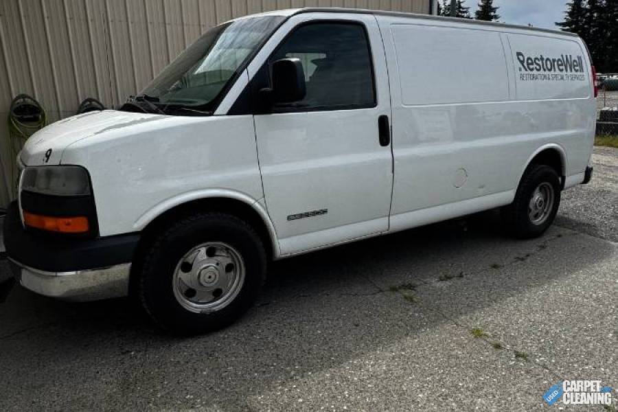 2 GMC Savannah vans with Hydramaster 4.8 units