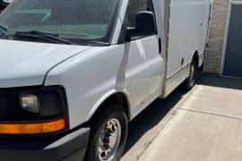 Carpet/air duct cleaning box truck