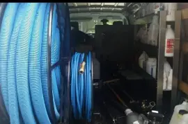 Mint Condition Carpet Cleaning Truck Mount w Van
