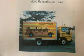 Stanley Steemer Hydraulic box truck