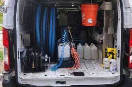 2017 Ford Transit F250 54, 646 miles Truckmount cleaner