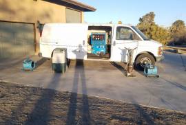 Carpet Cleaning Van w/Truck Mount Unit