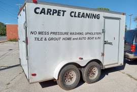 Full Carpet-Tile/grout Cleaning Eqipment Mounted in Trailer
