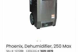 Phoniex 250 Max LGR Dehumidifier Phoniex 250 Max LGR Dehumidifier