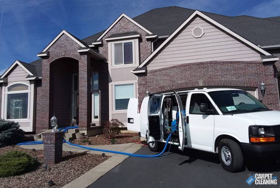 Carpet cleaning van/equipment 