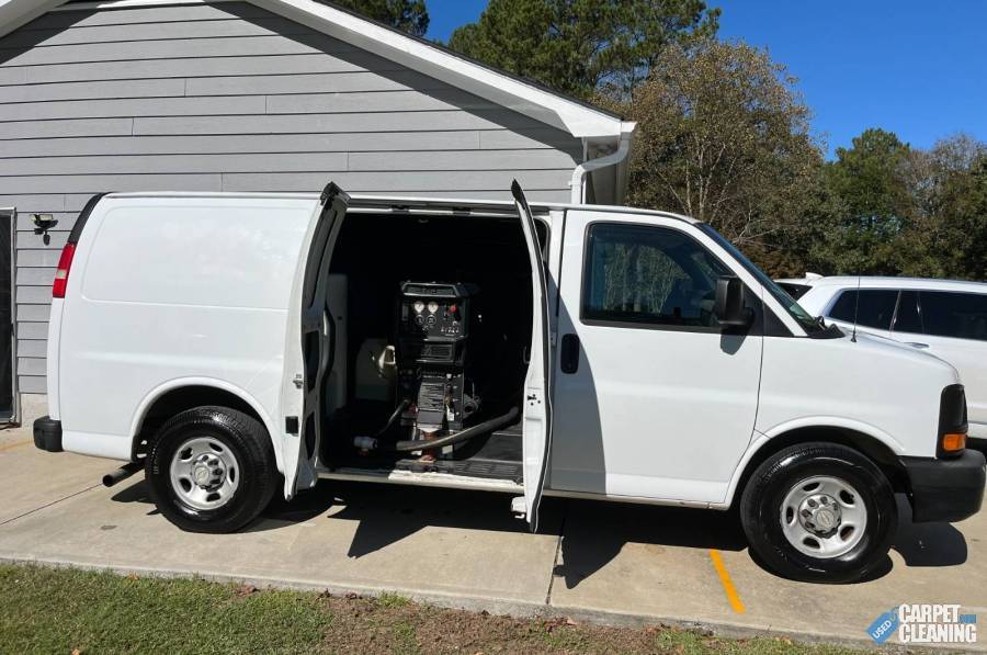 Ready-to-Work Carpet Cleaning Van + Truckmount