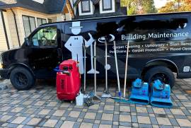 Carpet cleaning with cleanco truck mount