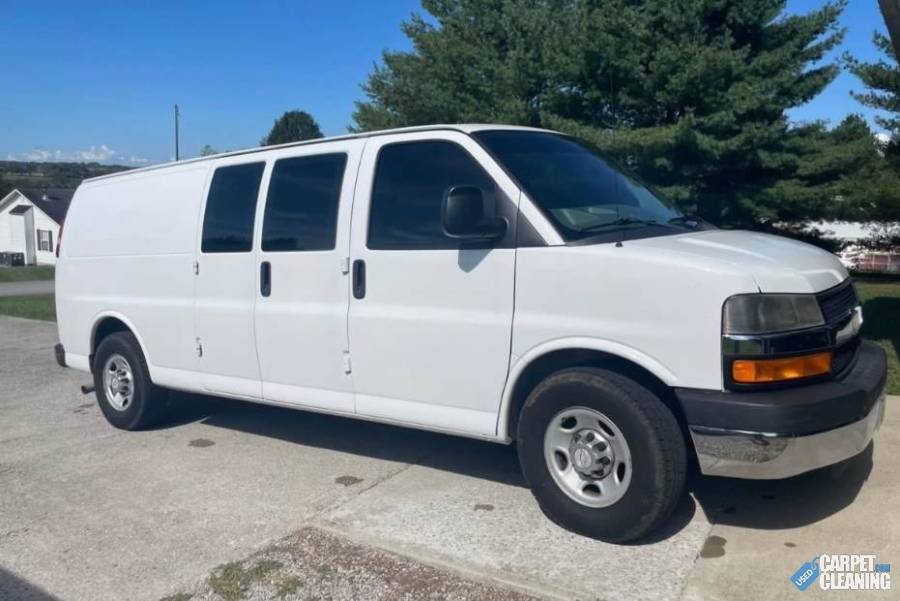 Used Carpet cleaning van