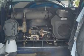 Van and truck mounted steam cleaner 