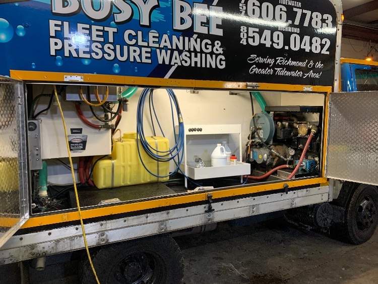 Stanley Steemer Hydraulic box truck Used Carpet Cleaning Vans